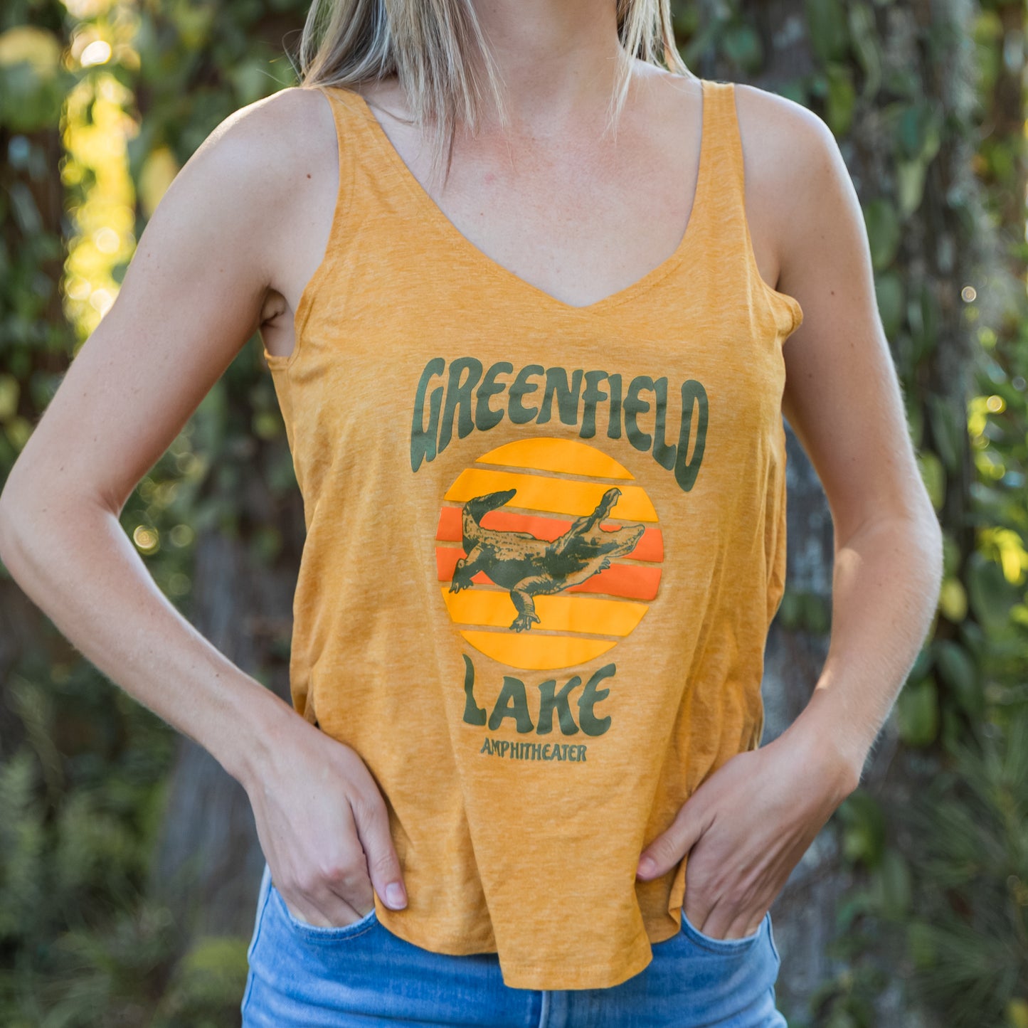 Women's Tank Top - Antique Gold